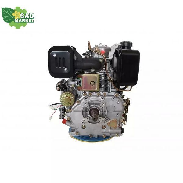 Двигатель дизельный GrunWelt GW192FE-F2 21073 фото