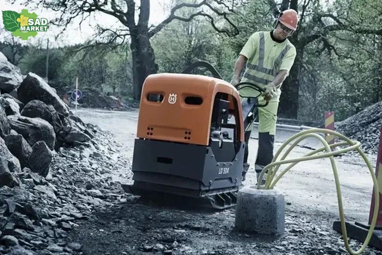 Виброплита реверсивная дизельная Husqvarna LG504 (9678555-05) 9678555-05 фото
