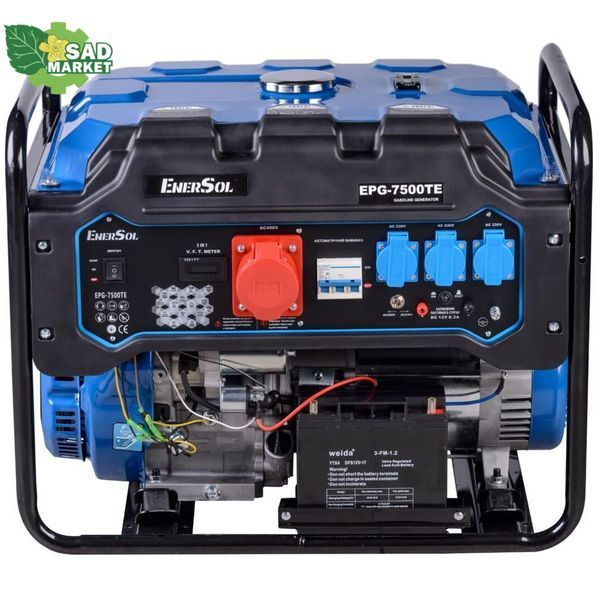 Генератор бензиновий EnerSol EPG-7500TE EPG-7500TE фото