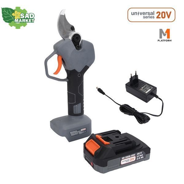 Секатор акумуляторний SEQUOIA SBP2030B-UNI SET SBP2030B-UNI фото
