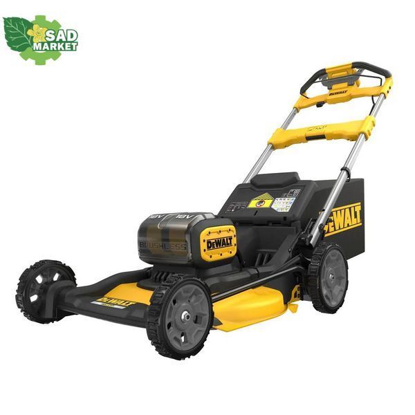 Газонокосилка аккумуляторная DeWALT DCMWSP156W2, 2х18 В XR Li-lon 8 Аг DCMWSP156W2 фото