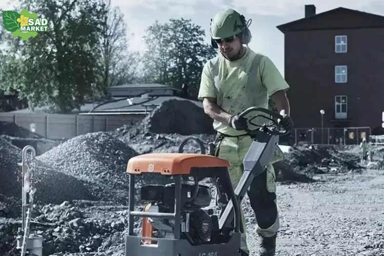 Віброплита реверсивна бензинова Husqvarna LG164 (9678556-01) 9678556-01 фото