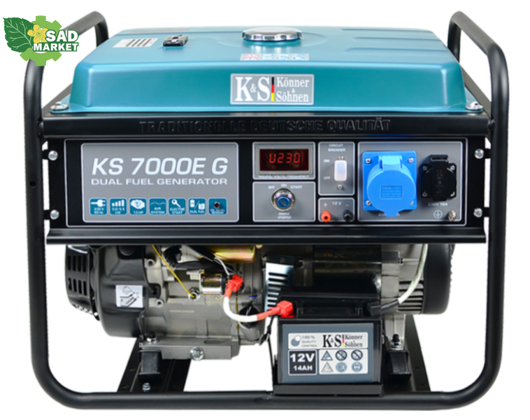 Генератор бензиновий K&ouml;nner&S&ouml;hnen KS 7000E G KS 7000E G фото