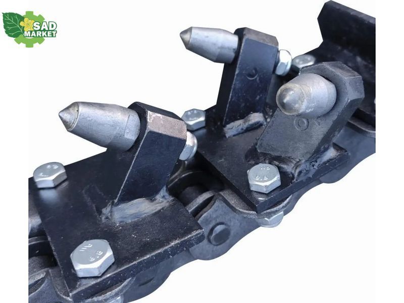 Цепь в комплекте (7 одинарных ножей, 6 двойных ножей, 25 скребков) MT-TR-100PRO chainMT-TR-100PRO фото
