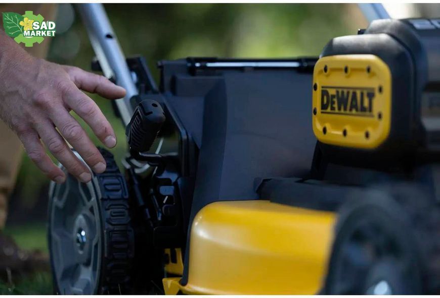 Газонокосилка аккумуляторная DeWALT DCMWSP156W2, 2х18 В XR Li-lon 8 Аг DCMWSP156W2 фото