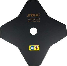 Ніж для трави 4-х пелюстковий STIHL FS 260-490, &Oslash;230 мм (40007133801) 40007133801 фото