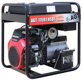 Генератор бензиновый AGT 11501 HSBE R45 AGT11501HSBER45 фото