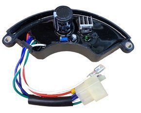 Регулятор напруги генератора (AVR) однофазний 4-8 кВт 250V 470mF з великим радіатором 0024012 фото