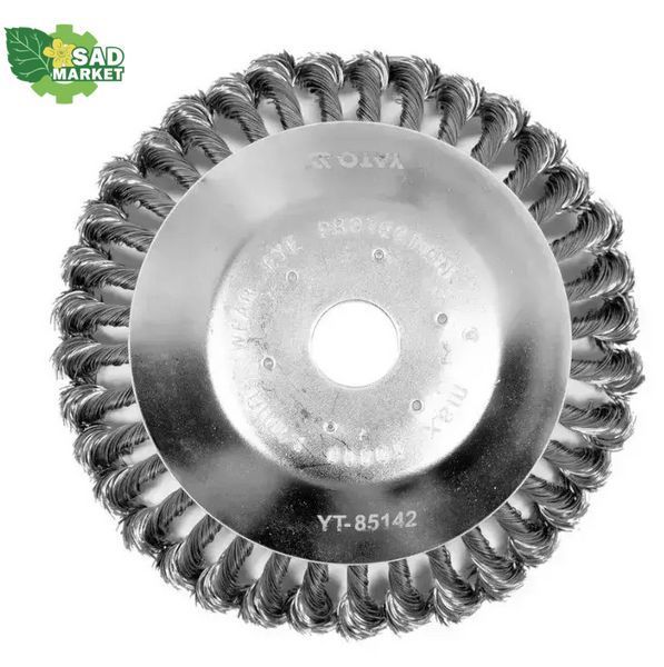 Щетка дисковая YATO YT-85142 для мотокос и триммеров YT-85142 фото