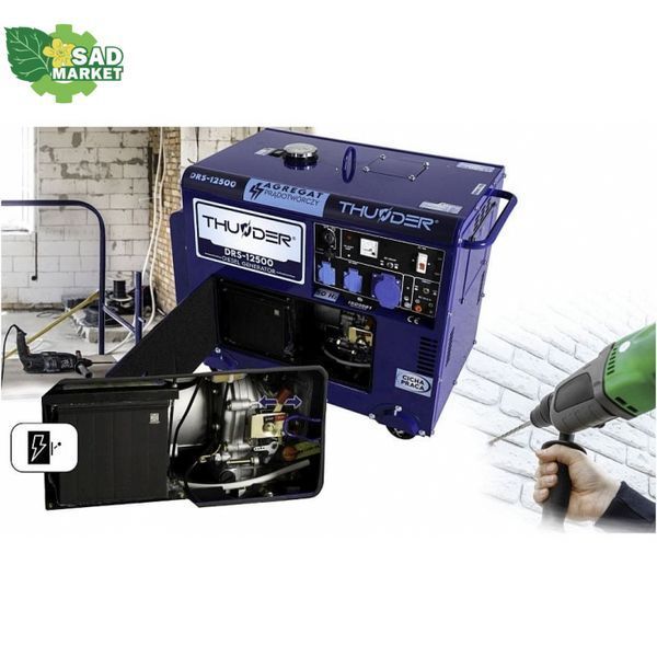 Дизельный генератор THUNDER DRS-12500 DRS-12500 фото