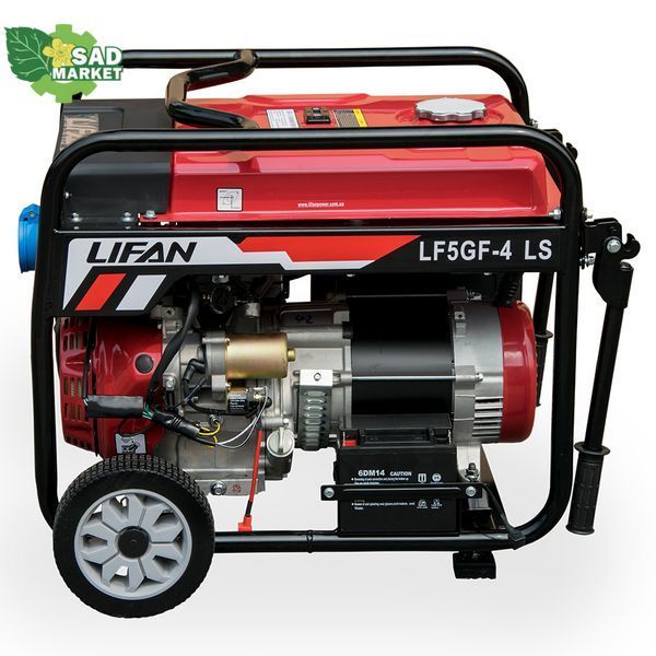 Генератор двухтопливный LIFAN LF5GF-4LS BG LF5GF-4LS БГ фото