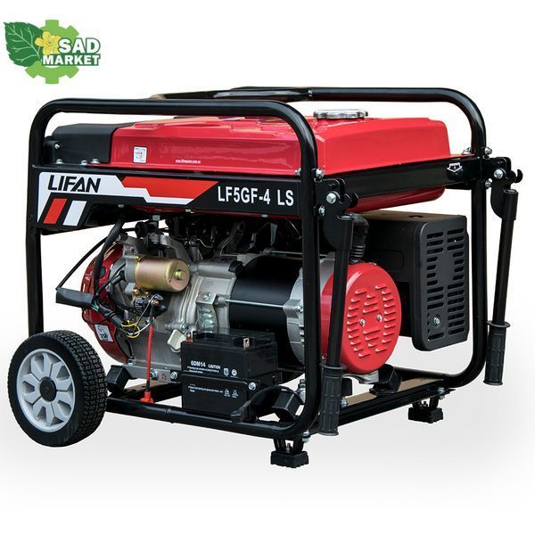 Генератор двухтопливный LIFAN LF5GF-4LS BG LF5GF-4LS БГ фото