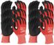 Перчатки с защитой от порезов 1-го уровня MILWAUKEE XL/10, 12 шт (4932471616) 4932471616 фото 1