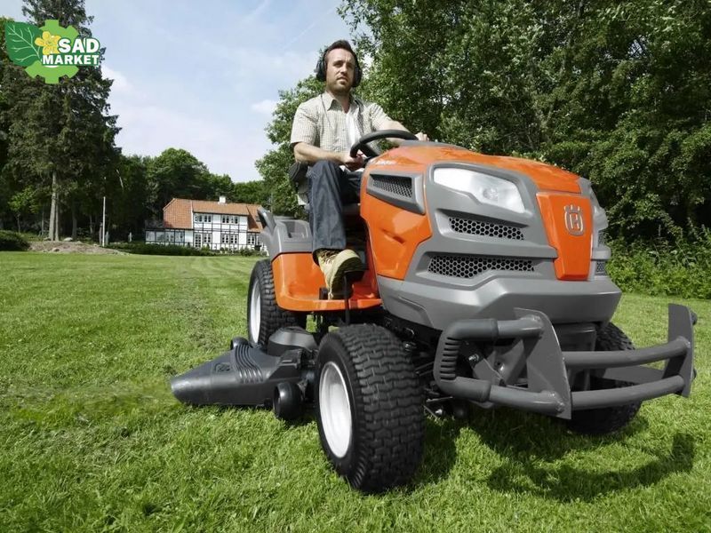Трактор садовый бензиновый HUSQVARNA TC 138L 9605101-89 фото