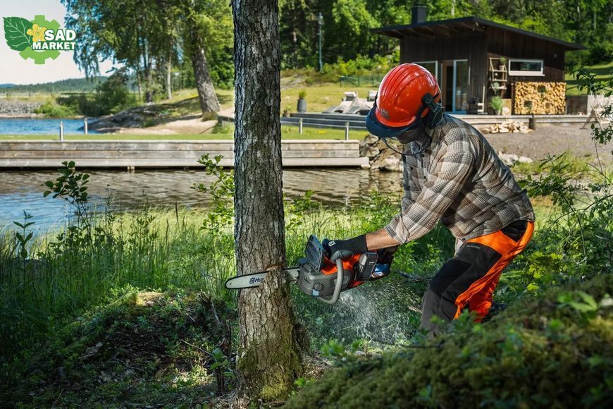 Пила цепная аккумуляторная Husqvarna 242i KIT (АКБ+ЗП) 9708384-03 фото