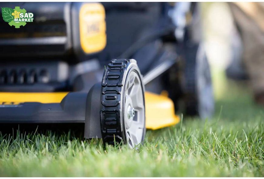 Газонокосарка акумуляторна DeWALT DCMWP134W2 , 2х18 В XR Li-lon 8 Аг DCMWP134W2 фото