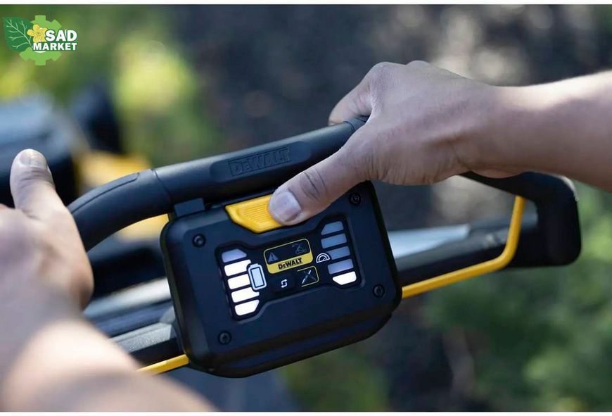 Газонокосарка акумуляторна DeWALT DCMWP134W2 , 2х18 В XR Li-lon 8 Аг DCMWP134W2 фото