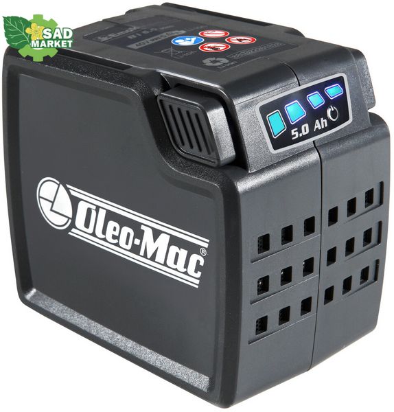 Газонокосарка акумуляторна Oleo-Mac OM GI 48 P комплект 54109001S3 фото