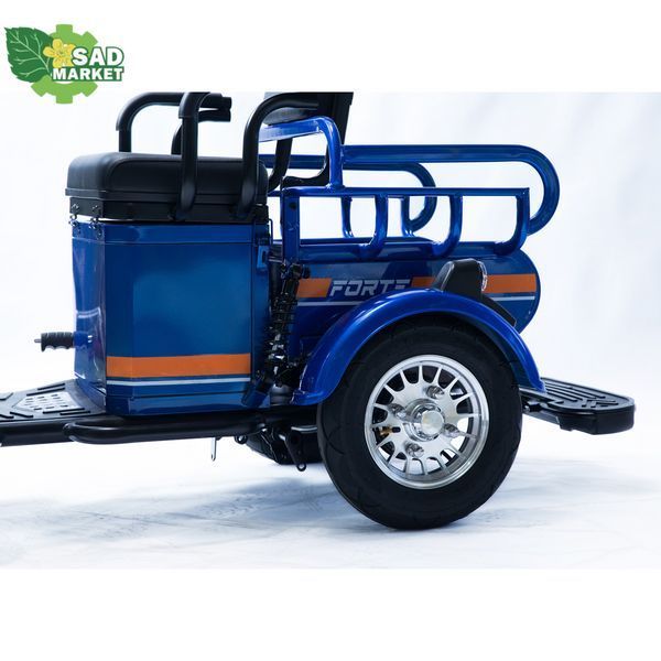 Трицикл акумуляторний FORTE CARGO-P650, Синій 145243 фото