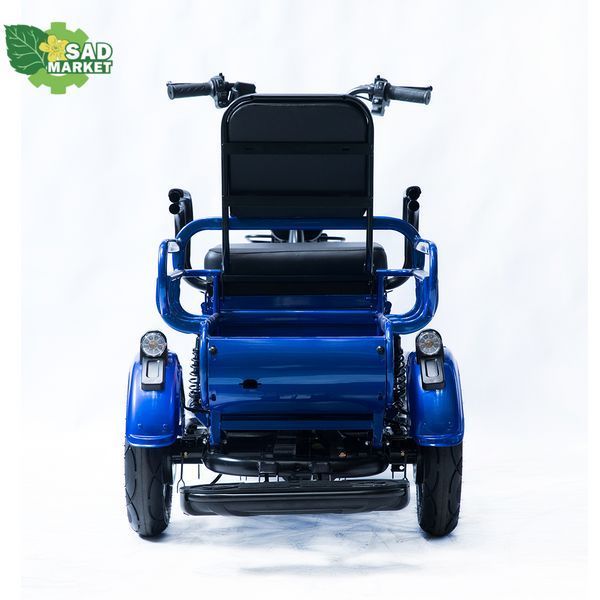 Трицикл акумуляторний FORTE CARGO-P650, Синій 145243 фото