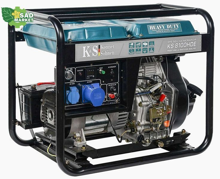 Генератор дизельний Konner&Sohnen KS 8100HDE KS 8100HDE фото