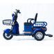 Трицикл акумуляторний FORTE CARGO-P650, Синій 145243 фото 2