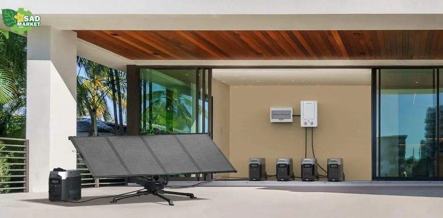 Набор EcoFlow Smart Home Panel Combo DELTAProBC-EU-RM фото
