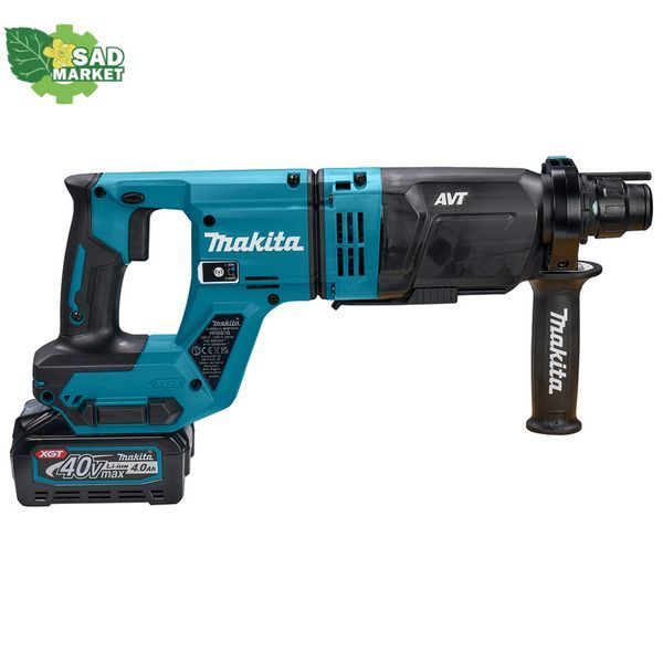 Перфоратор аккумуляторный Makita HR007GM201, XGT, 4Ач х 2шт, DC40RA, кейс HR007GM201 фото