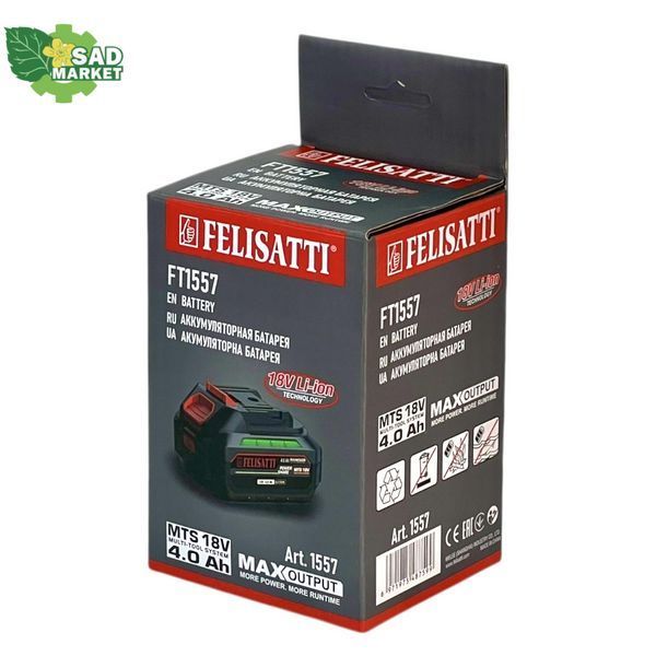 Аккумулятор Felisatti FT1557, 4Аг FT1557 фото