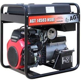 Генератор бензиновый AGT 14503 HSBE R45 AGT14503HSBER45 фото