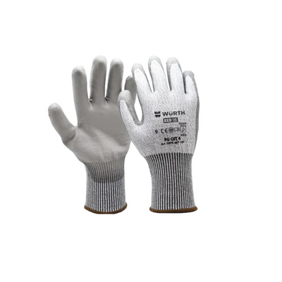 Перчатки защитные WURTH White PU, р10 (0899401110) 0899401110 фото