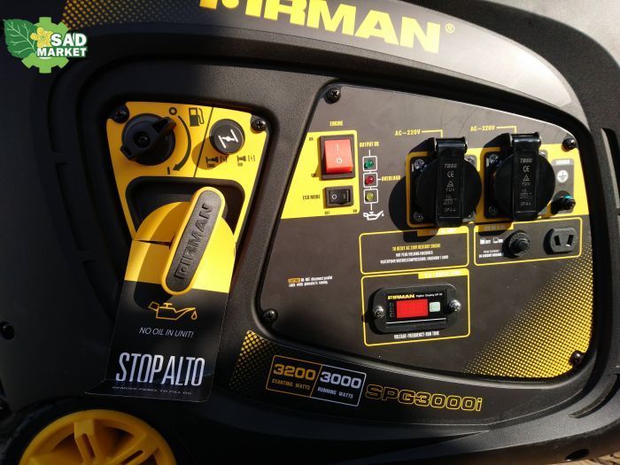 Генератор бензиновий інверторний FIRMAN SPS3000ie 240000031 фото