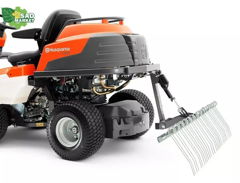 Аэратор (грабли газонные) Husqvarna LR 125-5, 125 см к садовым тракторам и райдерам 5879325-01 фото
