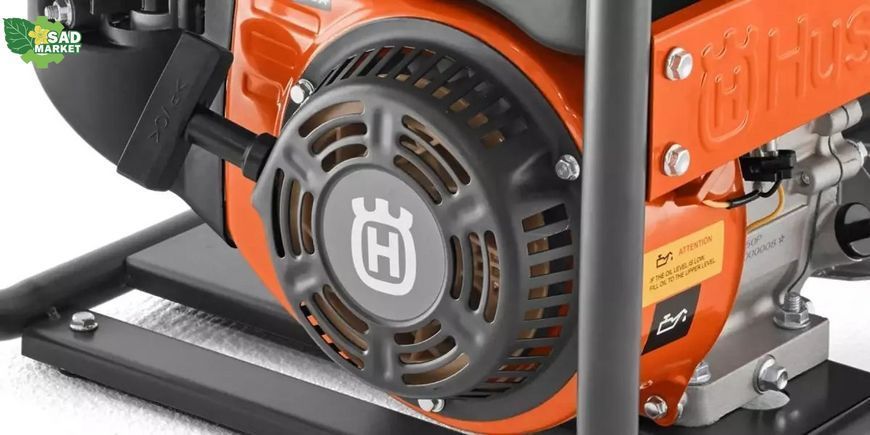 Мотопомпа для чистой воды Husqvarna W80P 9676391-02 фото
