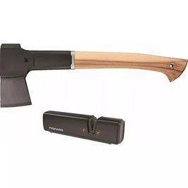 Набор топор + точило Fiskars Norden N10 476 мм 1.2 кг (1052276) 1052276 фото