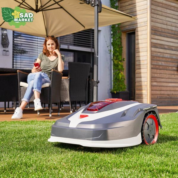 Газонокосарка-робот AL-KO Robolinho 1300 W, Обмежувальний дріт (150 м), Кілочки для фіксації (180 шт); Базова станція 123034 фото