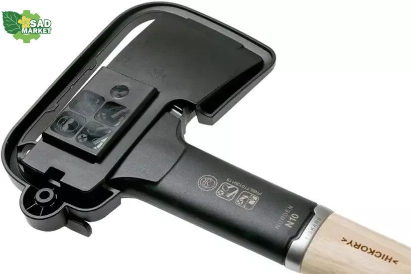 Набор топор + точило Fiskars Norden N10 476 мм 1.2 кг (1052276) 1052276 фото
