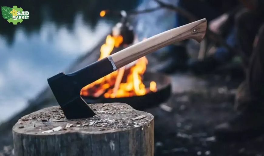 Набор топор + точило Fiskars Norden N10 476 мм 1.2 кг (1052276) 1052276 фото