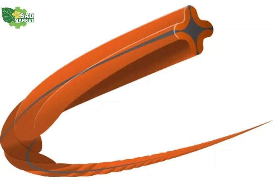 Леска косильная &Oslash; 2,4мм*12м, крестовая, Husqvarna 5976691-20 фото