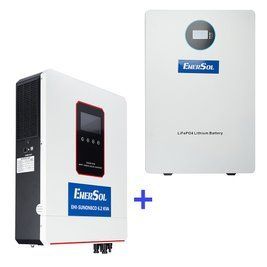 Інвертор гібридний EnerSol EHI-SUNONECO6.2KW+EB-SK-51.2V200Ah EHI-SUNONECO6.2KW+EB-SK-51.2V200Ah фото