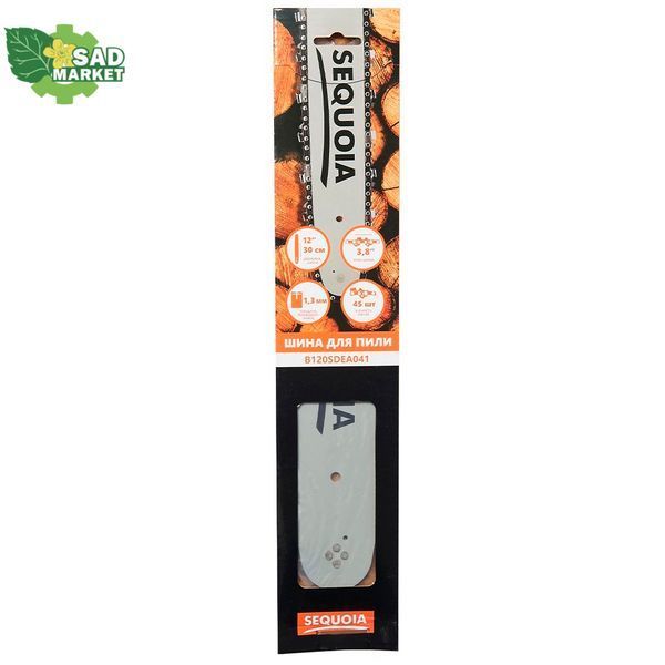 Шина SEQUOIA 3/8", 1.3 мм, довжина шини 12"/30 см B120SDEA041 фото