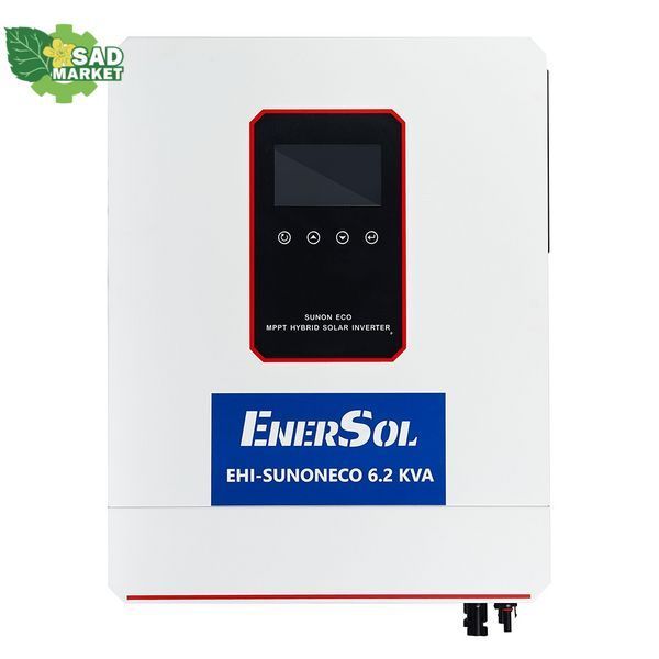 Інвертор гібридний EnerSol EHI-SUNONECO6.2KW+EB-SK-51.2V200Ah EHI-SUNONECO6.2KW+EB-SK-51.2V200Ah фото