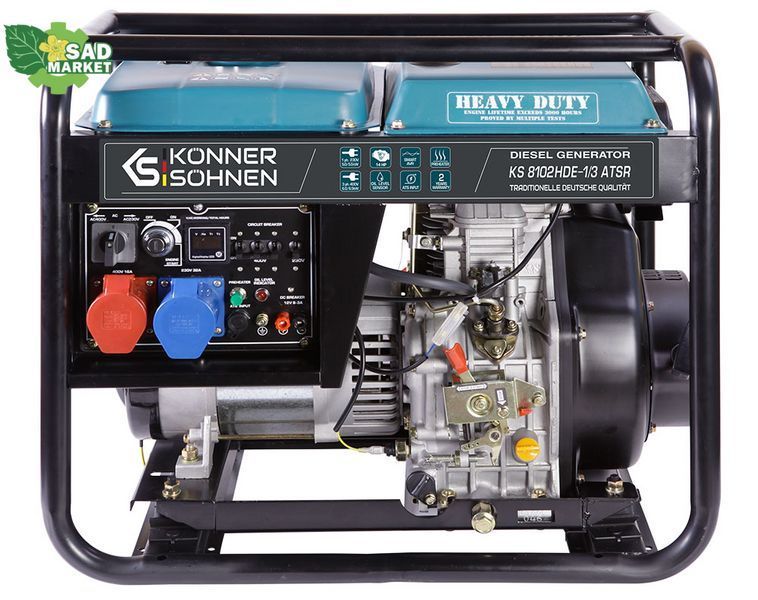 Генератор дизельний K&ouml;nner&S&ouml;hnen KS 8102HDE-1/3 ATSR KS 8102HDE-1/3 ATSR фото