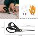 Универсальные ножницы Fiskars 25 см (1074546) 1074546 фото 2