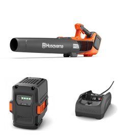Воздуходувка ручная аккумуляторная Husqvarna 122iB KIT (АКБ+ЗП) 9708273-02 фото
