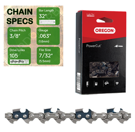 Цепь Oregon 75LPX105E 75LPX105E фото