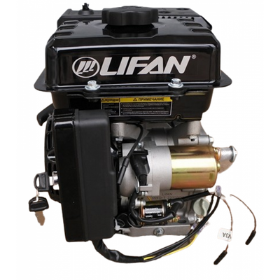Двигатель газ-бензиновый LIFAN LF170FD-T вал Ø 20 мм шпонка LF170FD-T БГ фото
