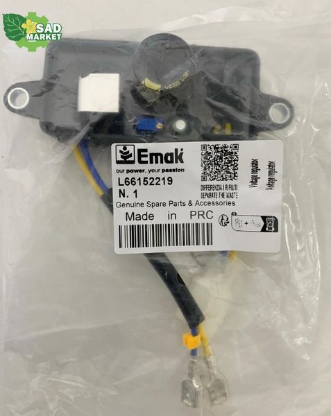 Регулятор напруги AVR для генераторів Oleo-Mac OM Line 3500, OM Line 2500 L66152219 фото