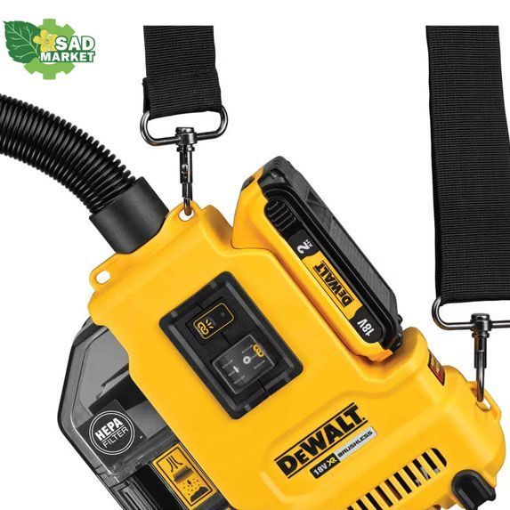 Пилосос акумуляторний DeWALT DWH161D1 DWH161D1 фото
