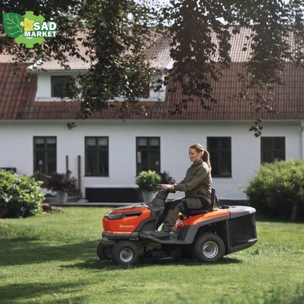 Садовый аккумуляторный трактор Husqvarna TS 100i 9707450-01 фото